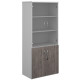 Maestro Combination Units with Wood and Glass Doors